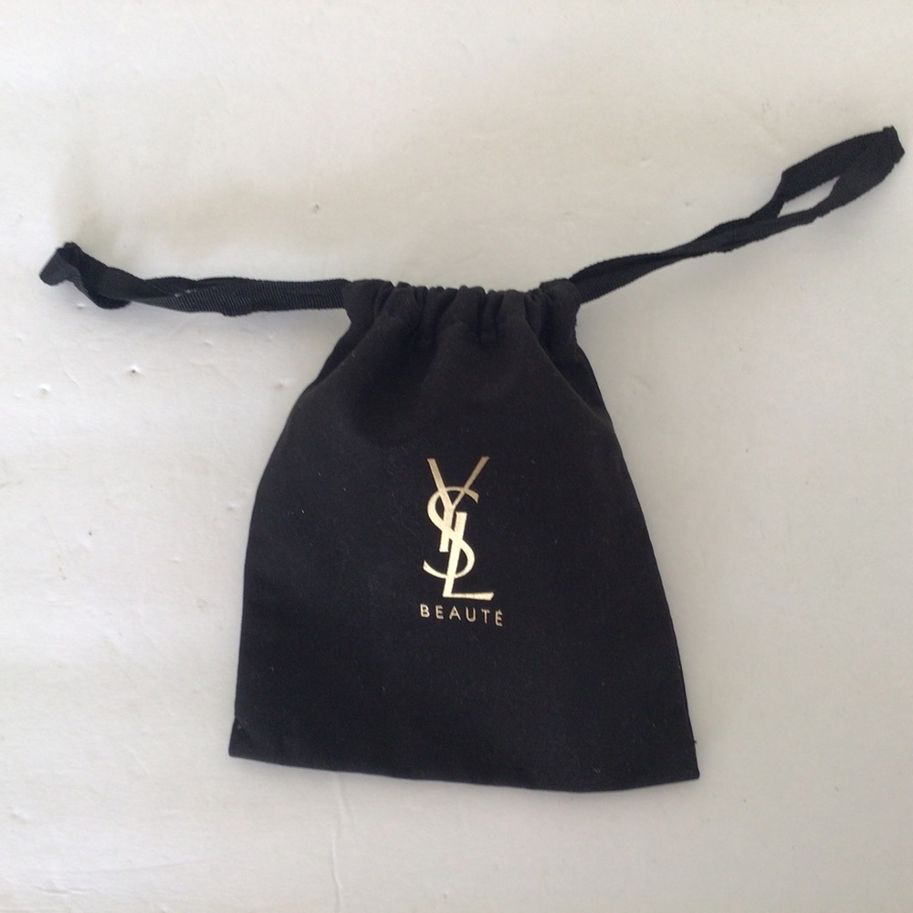 YSL BEAUTE MINI FABRIC DRAWSTRING POUCH